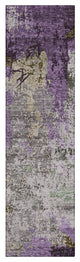 Machine Washable Indoor/Outdoor Chantille ACN1911 Violet 2'3" x 7'6" Runner Rug