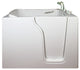 Bariatric 4.58'x35" Walk-In Bathtub, White With Right Door