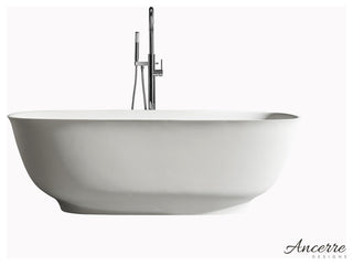 Fiore 67" Freestanding Solid Surface Bathtub, White