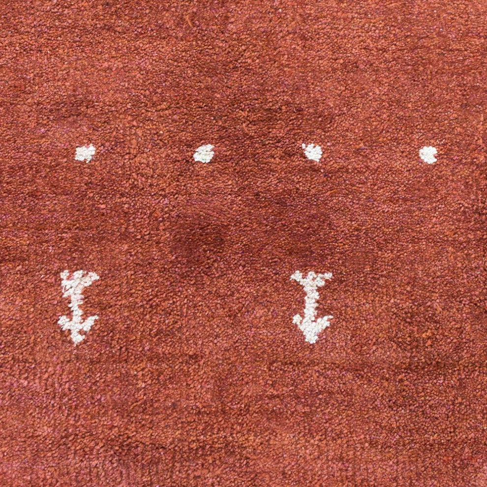 HAND KNOTTED LOOM SILK ECO-FRIENDLY RUGS-9'x12',Rectangle,Light Red,Contemporary