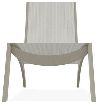Dune Sling Stackable Outdoor Hydro-Lounge Chaise, Harbor/Storm