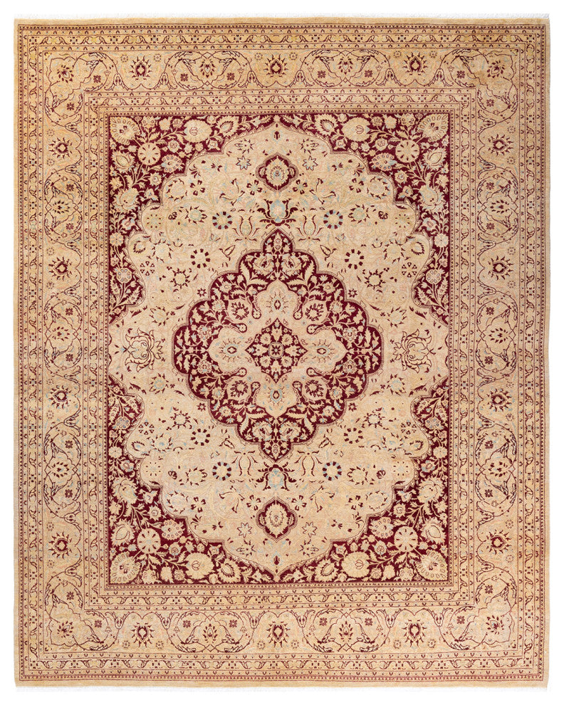 Mogul, One-of-a-Kind Hand-Knotted Area Rug Ivory, 8' 2" x 10' 0"