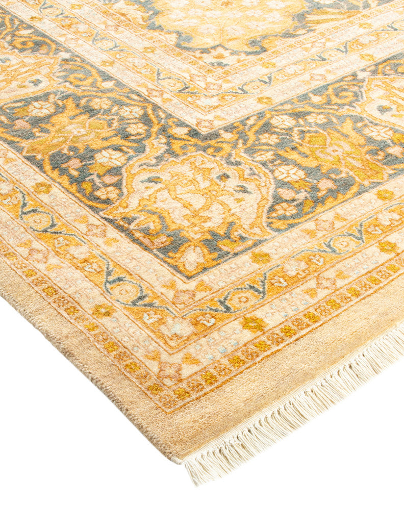 Mogul, One-of-a-Kind Hand-Knotted Area Rug Ivory, 9' 3" x 11' 10"