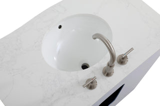 Home Living Knox 36" Single Bathroom Vanity, Grey