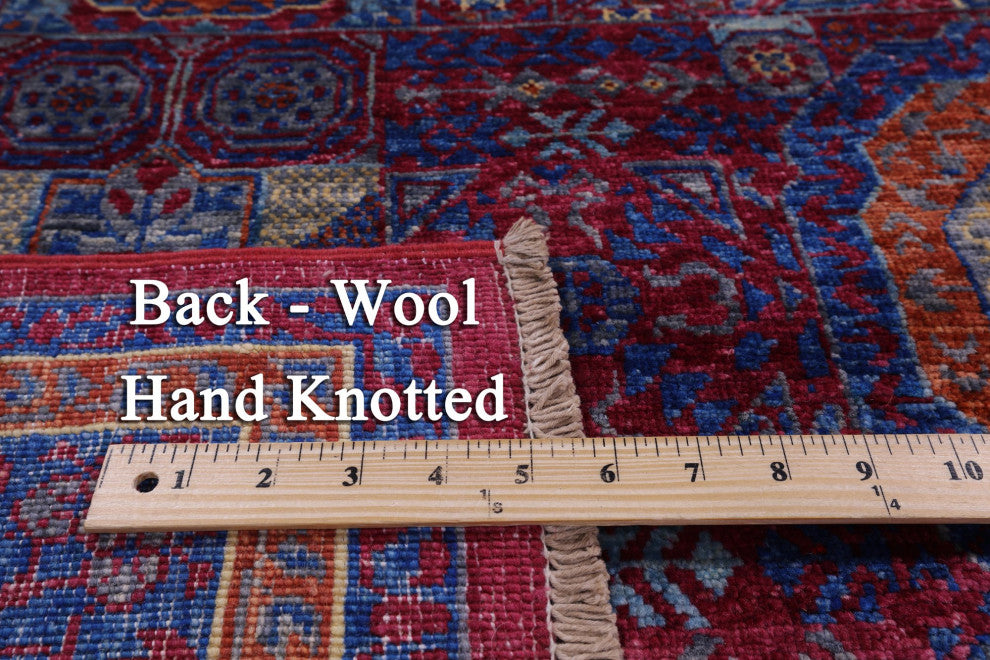 Handmade Mamluk Wool Rug 5' 4" X 8' 4" - Q12271