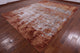 9' 11" X 13' 4" Wool and Silk Modern Handmade Rug Q7248