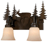 Bryce 2-Light Vanity Burnished Bronze