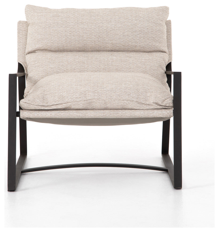 Avon Outdoor Sling Chair-Bronze/Sand