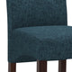 Cosmopolitan Solid Hardwood 9 Piece Dining Set, Denim Blue