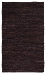 Zion's View Natural Rectangle Rug, Cocoa, 4'x6'