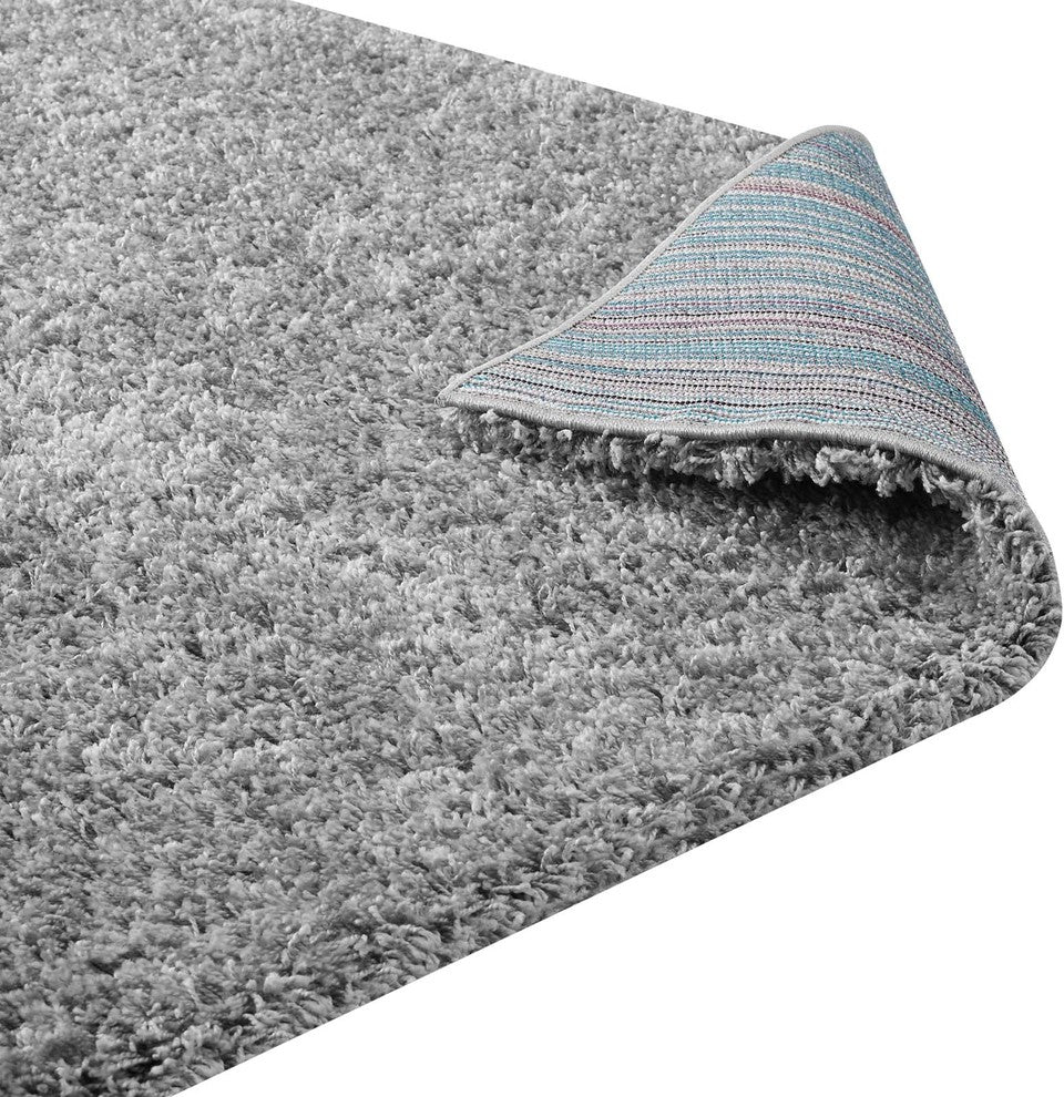 Enyssa Solid 8x10 Shag Area Rug