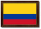 Colombia Country Flag Canvas Print, 15"x21"