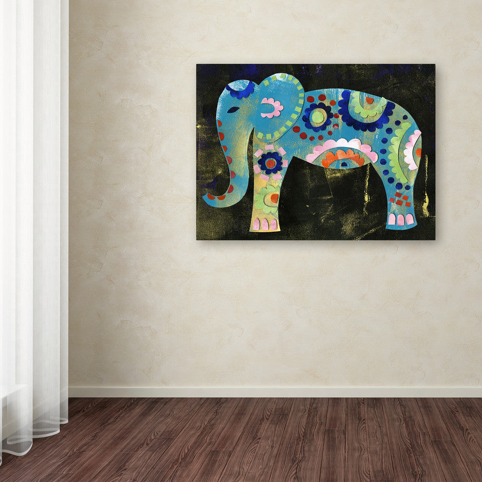 Summer Tali Hilty 'Boho Elephant 3' Canvas Art, 18" x 24"
