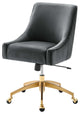 Side Dining Chair, Gray, Velvet, Modern, Kitchen Cafe Bistro Hospitality