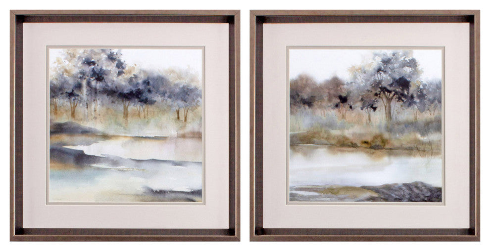 Silent Waters, 2-Piece Set, Wall Art