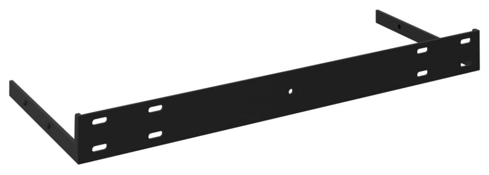 vidaXL Wall Shelf Floating Shelf Display Shelf Wall Mounted High Gloss Black