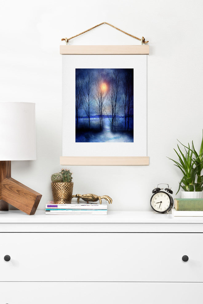 Deny Designs Viviana Gonzalez Winter Sonata Art Print