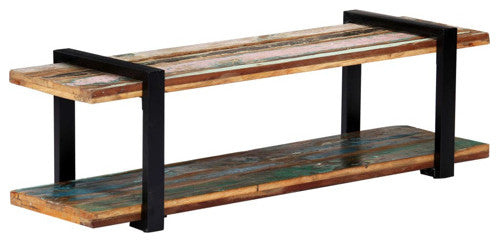vidaXL TV Stand TV Console TV Console Media Unit Cupboard Solid Reclaimed Wood