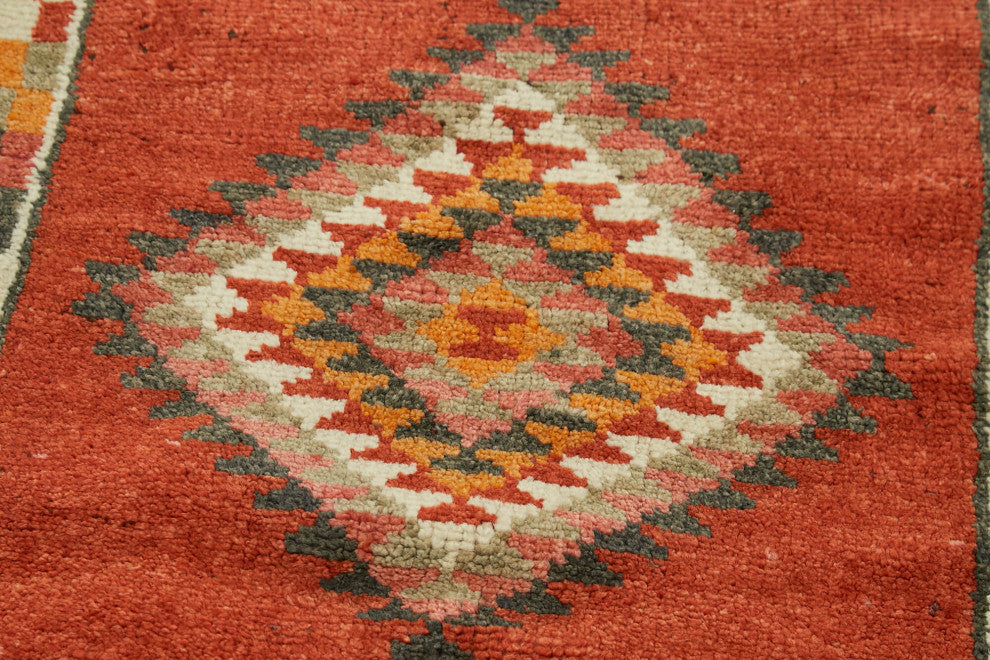 Rug N Carpet - Handmade Oriental 2' 10" x 11' 8" One-of-a-Kind Runner Rug