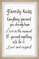 "Love and Respect" Framed Painting Print, 8x12