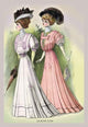 Le Bon Ton: Shades of Pink- Fine Art Giclee Print 24" x 36"