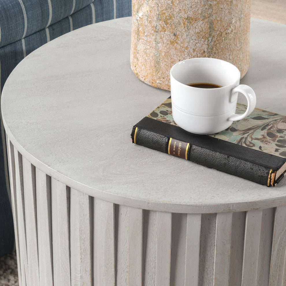 Maya Round End Table By Kosas Home