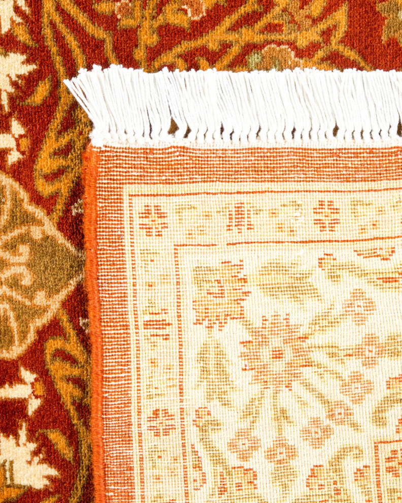 Mogul, One-of-a-Kind Hand-Knotted Area Rug Green, 3' 3 x 5' 4