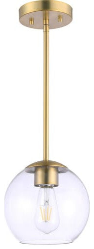 Auresa Pendant Light in Soft Brass