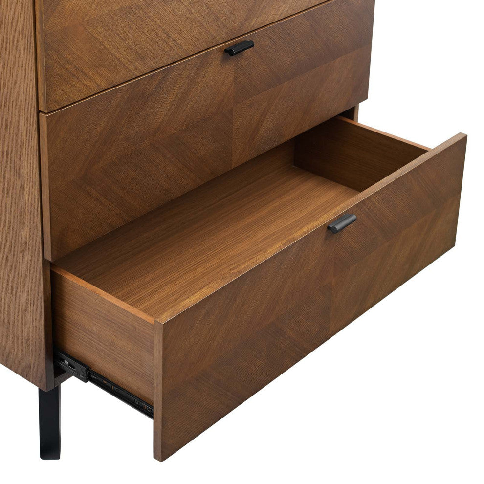 Kali 6-Piece Bedroom Set Walnut