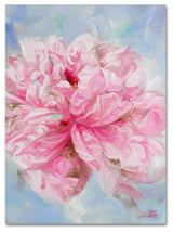 'Pink Peonie II' Canvas Art by Li Bo