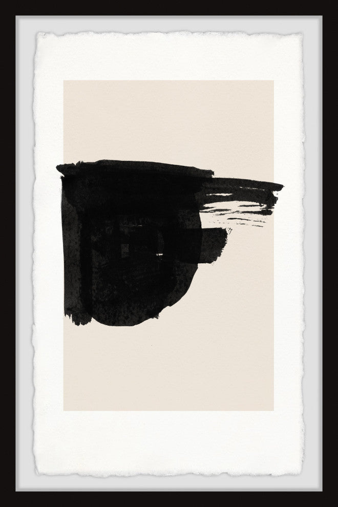 "Imperfect Strokes" Framed Painting Print, 20x30