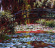 Claude Oscar Monet A Bridge over the Water-Lily Pond Gallery Wrapped Canvas