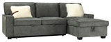 Out Sleeper Sectional, Gray