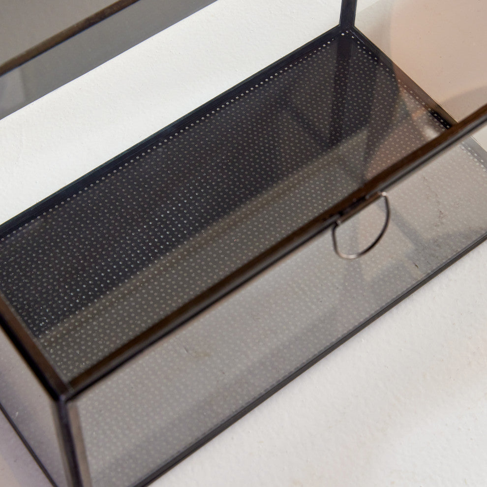 Arwen Rectangular Display Box, Black, 11x6x5