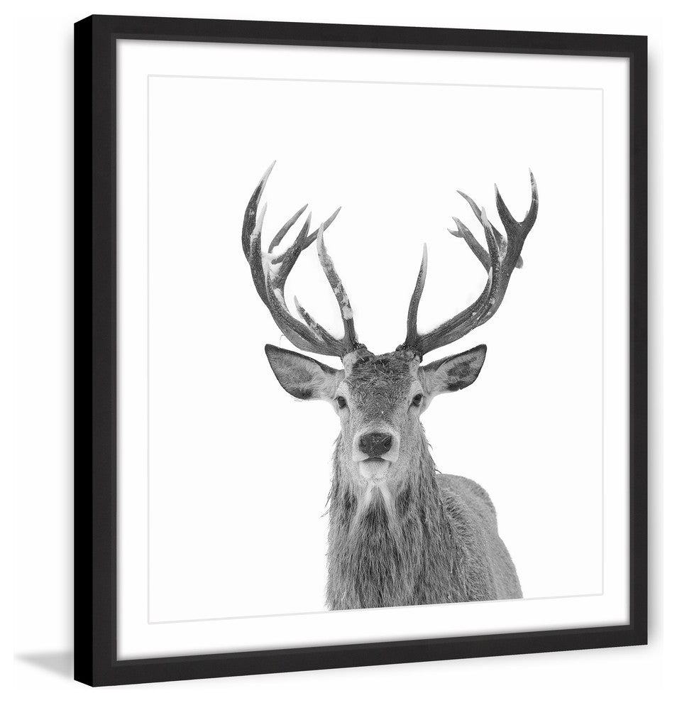 "Nobleness" Framed Painting Print, 24x24