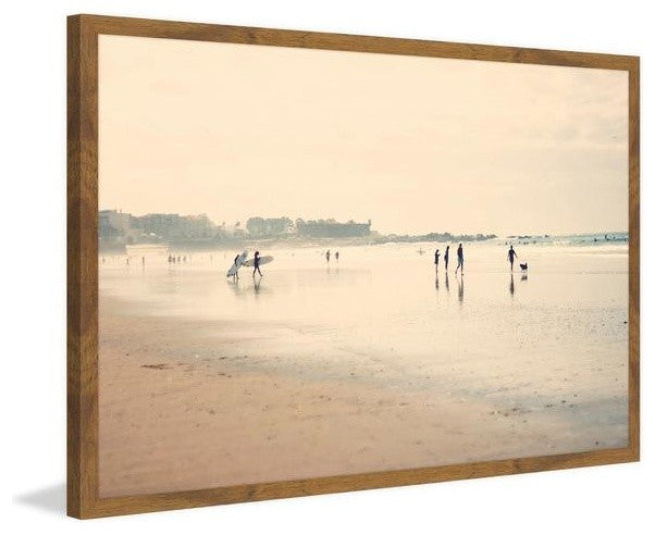 "Beach Life" Framed Painting Print, 24"x16"