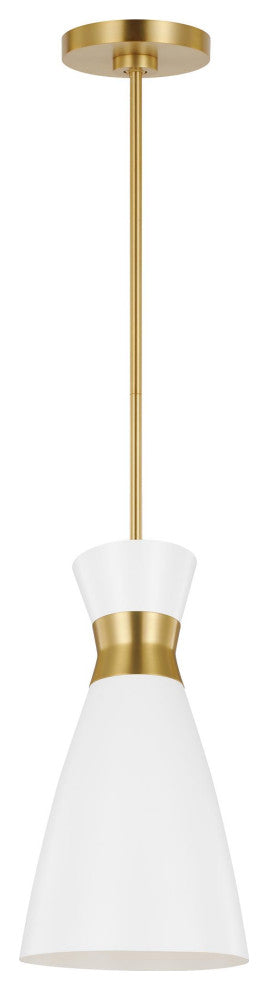 Heath Pendant, Burnished Brass