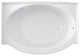 Escape 60"x31" Left Hand Silver Series Air Massage Bath