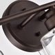 CHLOE Lighting KARSON Transitional 3-Light Oil Rubbed Bronze Bath Fixture