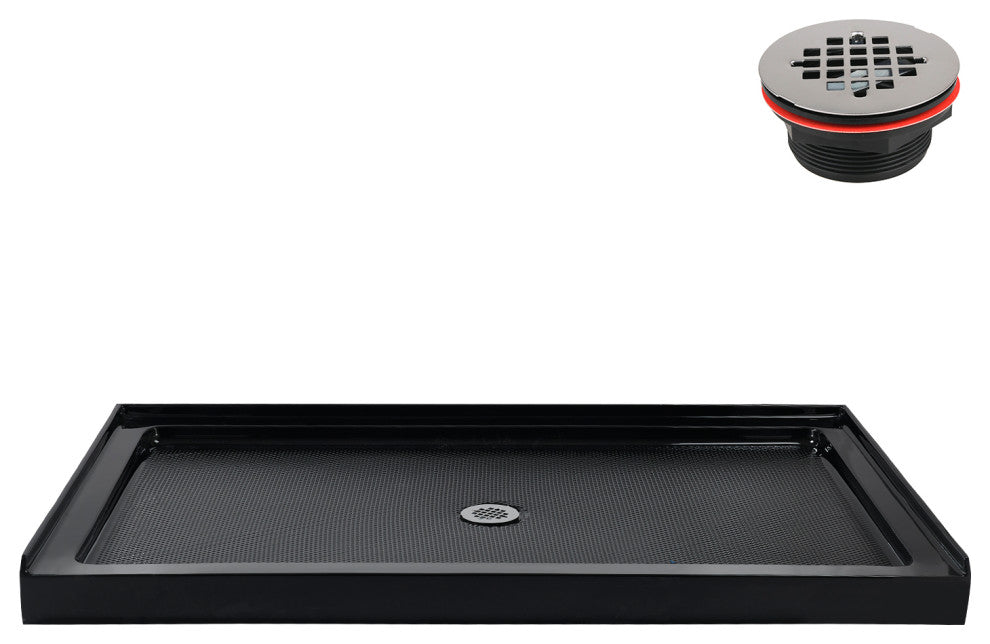 Streamline NT-2114-60BL-AL 60"x36" Shower Base,Drain Included