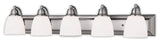 Springfield 5-Light Bath Vanity, Brushed Nickel