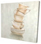 Coffee Mugs, Fine Art Gallery Wrapped Canvas, 24"x24"