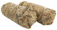 20"X8" Double-Corded Jacquard Chenille Bolster Pillows, Set of 2, Tan Paisley