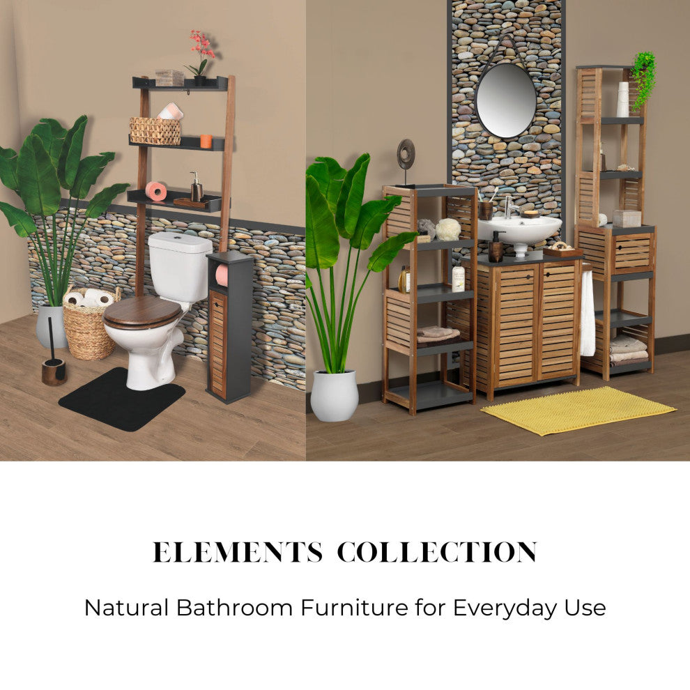 Under-Sink Cabinet, Bathroom Vanity for Small Spaces, U-Shaped Cut-Out, Elements