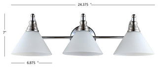 Safavieh Panya Wall Sconce Nickel/White
