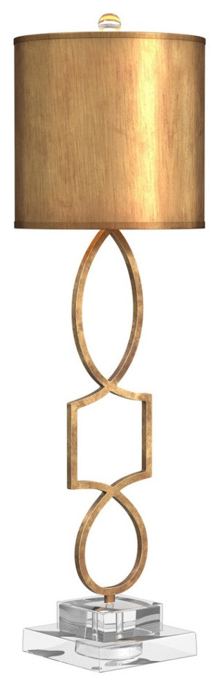 Vivian Table Lamp - Gold Leaf