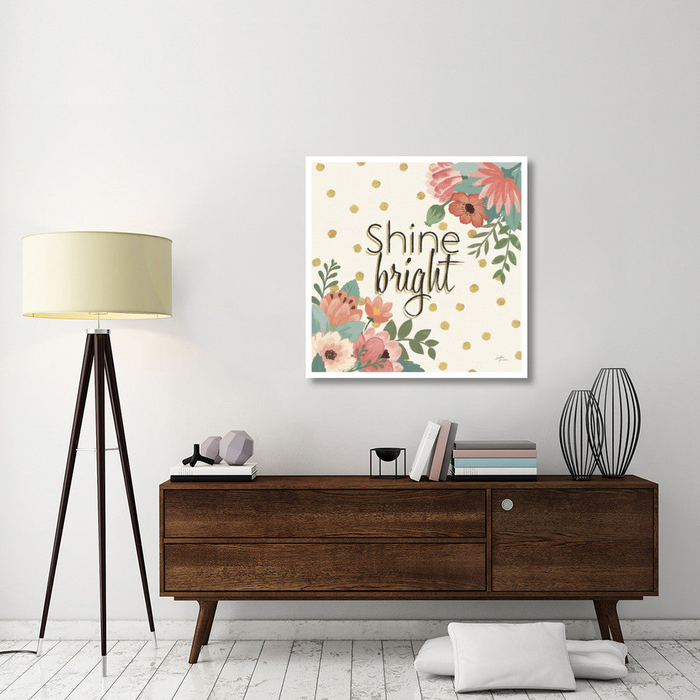 "Gorgeous V" Digital Paper Print by Janelle Penner, 38"x38"