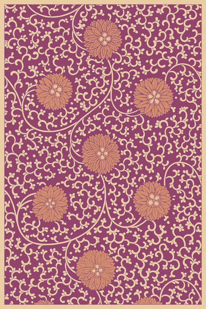 Joli Sol Iris Vinyl Mat, 48x72 Rectangle