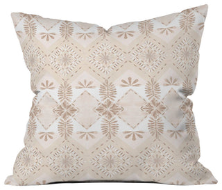 Dash and Ash Under The Willow Tree Throw Pillow, 16"x16"