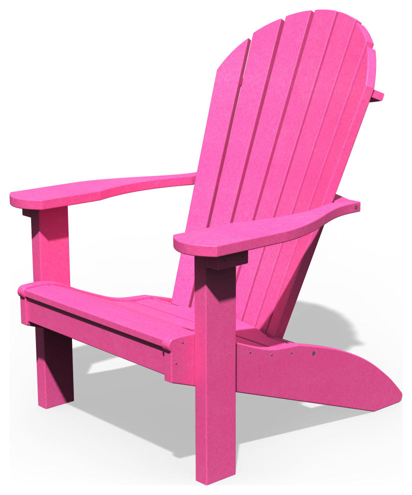 Poly Lumber Adirondack Chair, Pink